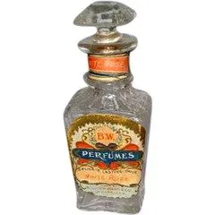 Bullock, Ward & Co. White Rose perfume bottle