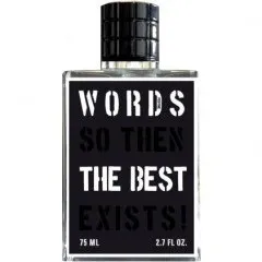 Words The Best parfüm şişesi