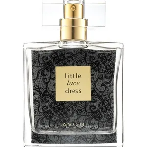 Avon Little Lace Dress perfume bottle
