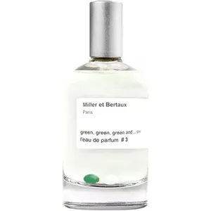 Miller et Bertaux l'eau de parfum #3 green, green, green and... green parfüm şişesi