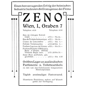 Parfumerie Zeno Victoria Regia perfume bottle