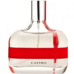 Castro Red for Men parfüm şişesi