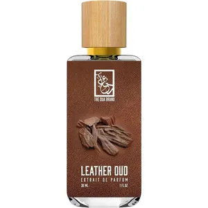 The Dua Brand Leather Oud perfume bottle