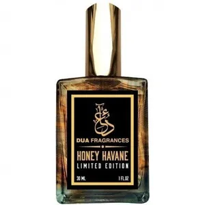 The Dua Brand Honey Havane perfume bottle