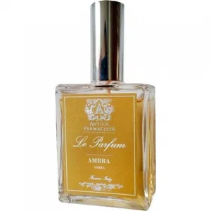 Antica Farmacista Ambra / Amber perfume bottle