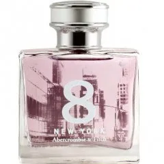 Abercrombie & Fitch 8 New York perfume bottle