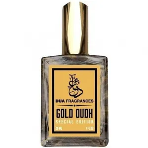 The Dua Brand Gold Oudh parfüm şişesi