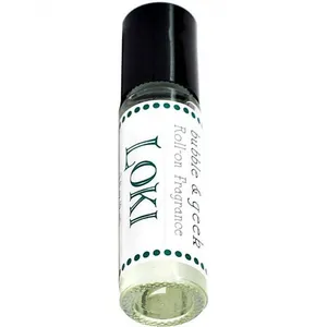 Bubble and Geek Loki perfume bottle