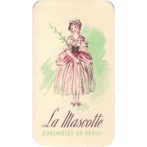 Pérot La Mascotte - Edelweiss perfume bottle