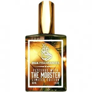 The Dua Brand Festivus with the Mobster perfume bottle
