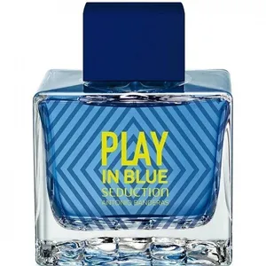 Banderas Play In Blue Seduction for Men perfume bottle