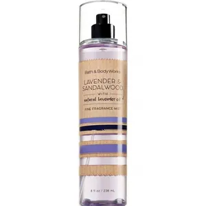 Bath & Body Works Lavender & Sandalwood perfume bottle