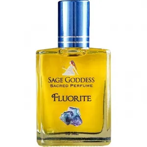 The Sage Goddess Fluorite perfume bottle