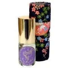 Sage Machado Amethyst perfume bottle
