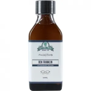 Stirling Soap Ben Franklin perfume bottle