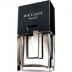 Avon Black Suede Night / Black Essential Night parfüm şişesi