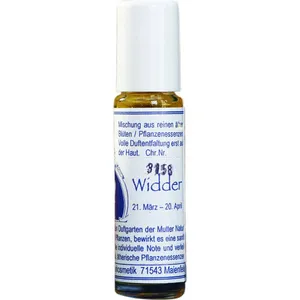 Maienfelser Naturkosmetik Manufaktur Sternzeichenparfüm Widder perfume bottle