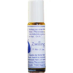 Maienfelser Naturkosmetik Manufaktur Sternzeichenparfüm Zwilling parfüm şişesi
