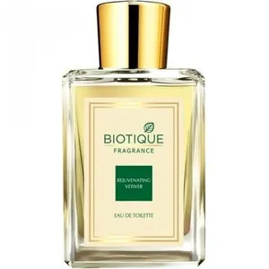 Biotique Rejuvenating Vetiver perfume bottle