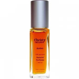 Christy Organics Amber perfume bottle