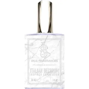The Dua Brand Italian Decorum perfume bottle