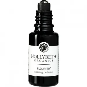 HollyBeth Organics Flourish parfüm şişesi