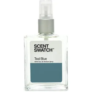 Scent Swatch Teal Blue perfume bottle