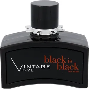 Nu Parfums Black is Black Vintage Vinyl parfüm şişesi