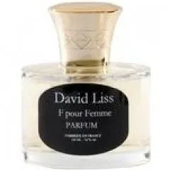 David Liss F pour Femme parfüm şişesi