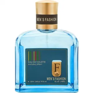 Parfums Genty Men's Fashion Blue Label parfüm şişesi