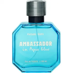 Parfums Genty Ambassador in Aqua Blue perfume bottle