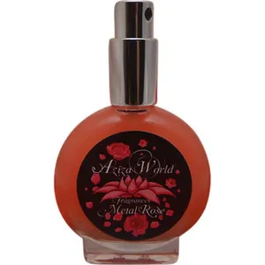 Aziza World Metal Rose parfüm şişesi