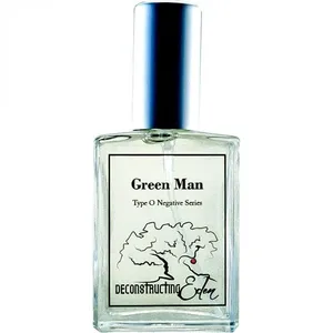 Deconstructing Eden Green Man perfume bottle