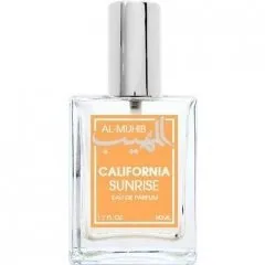 Al-Muhib California Sunrise parfüm şişesi