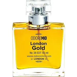 Odore Mio London Gold perfume bottle