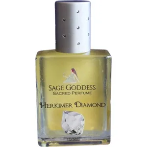 The Sage Goddess Herkimer Diamond perfume bottle
