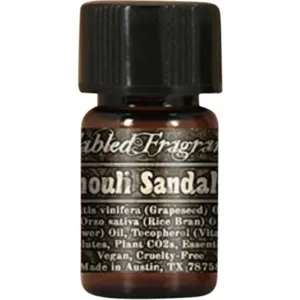 Fabled Fragrances Patchouli Sandalwood parfüm şişesi