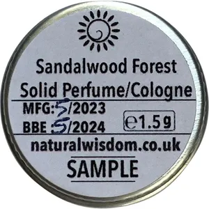Natural Wisdom Sandalwood Forest parfüm şişesi
