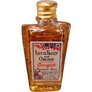 Princess Zina Lily of the Valley and Orchid Bouquet perfume bottle