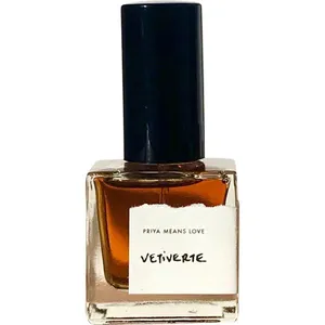 Priya Means Love Vetiverte perfume bottle