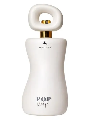 Muscent POP WHITE perfume bottle