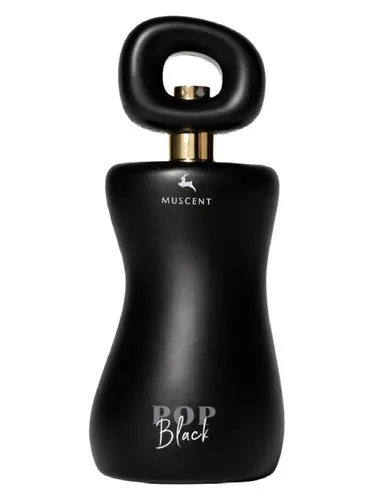 Muscent POP BLACK perfume bottle