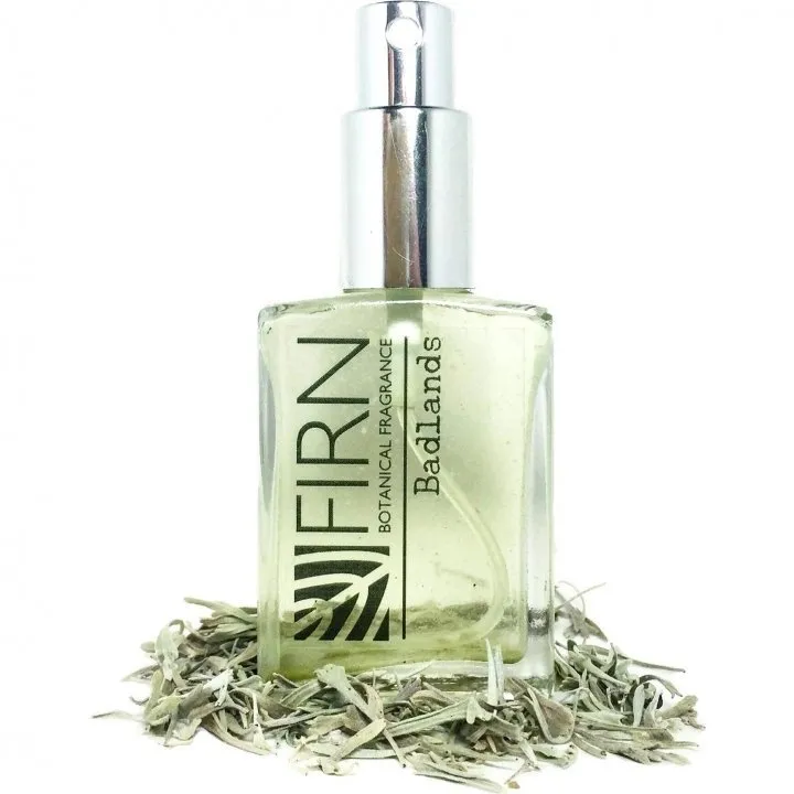 Firn Botanical Fragrance Badlands perfume bottle