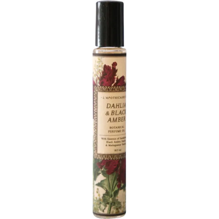 L'Apothicaire Co. Dahlia Black Amber perfume bottle