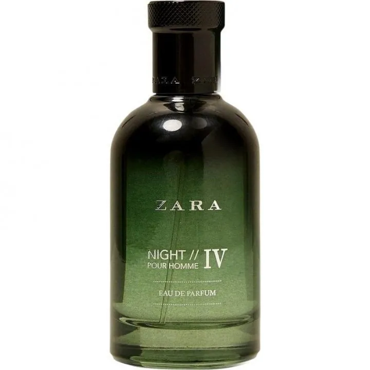 Zara Night pour Homme IV parfüm şişesi
