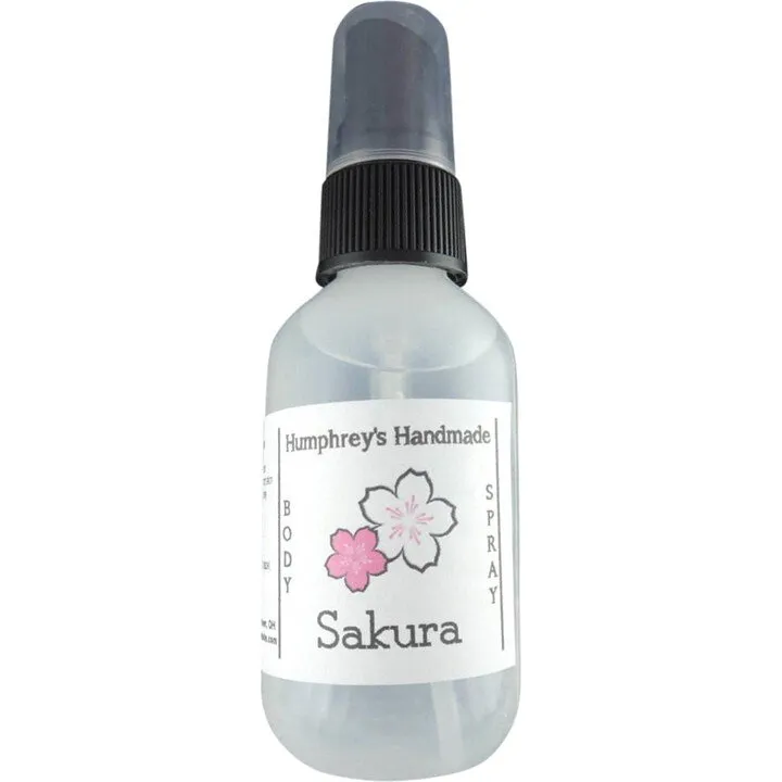 Humphrey's Handmade Sakura parfüm şişesi