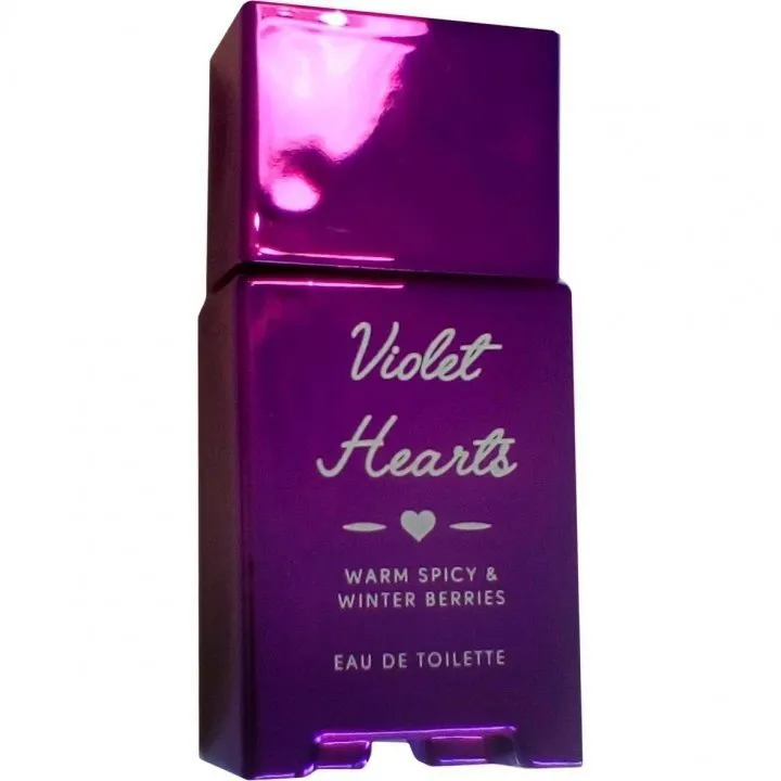 Primark Violet Hearts parfüm şişesi