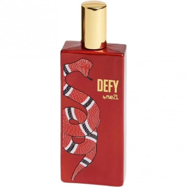 rue21 Defy parfüm şişesi