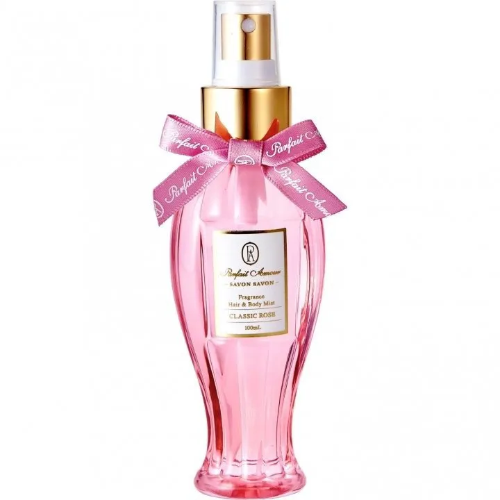 Parfait Amour Savon Savon - Classic Rose / サボンサボン クラシックローズ (Fragrance Hair & Body Mist) perfume bottle