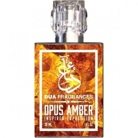 The Dua Brand Opus Amber perfume bottle